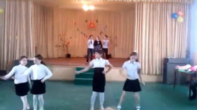 Танец Мы маленькие звёзды 8 марта 2015г Michel Teló Ai Se Eu Te Pego Носа, носа смотреть онлайн