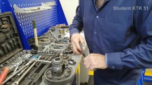 Модуль Д Разборка, дефектация и сборка коробки передач