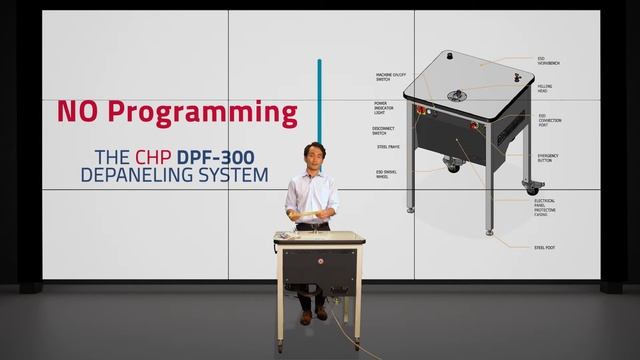 The CHP DPF 300 Depaneling System — Presentation Video CHP Sales and Service by American Hakko смотреть онлайн