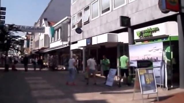 Spaziergang in Cloppenburg durch das Stadtzentrum смотреть онлайн