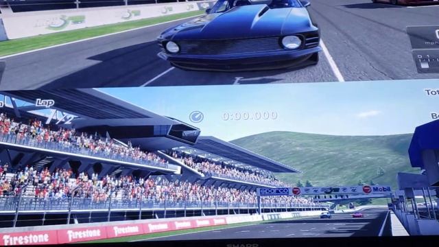 Gran Turismo 5 (F40 92 Ferrari Vs 1970 Ford Mustang) 2P Battle смотреть онлайн