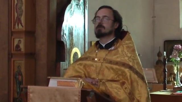 2011-08-07 Проповедь отца Владимира Хулапа в 8-ю неделю смотреть онлайн