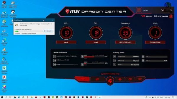 dragon center 2 download clean disk C #MSI