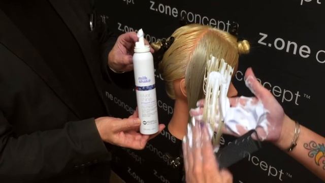 Milk Shake Silver Shine 5. Shampoo And Whipped Cream Demonstration