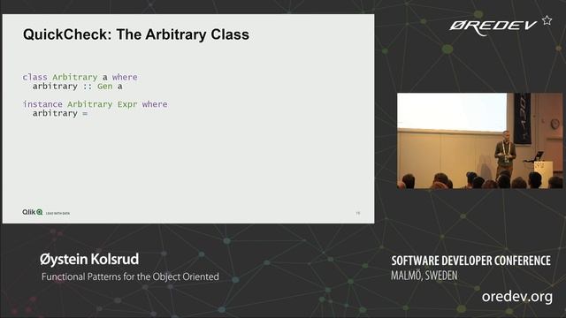 Øystein Kolsrud - Functional Patterns for the Object Oriented | Øredev 2018 смотреть онлайн