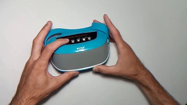 WSTER WS-Y96 Акустическая Bluetooth-колонка со светомузыкой, blue смотреть онлайн