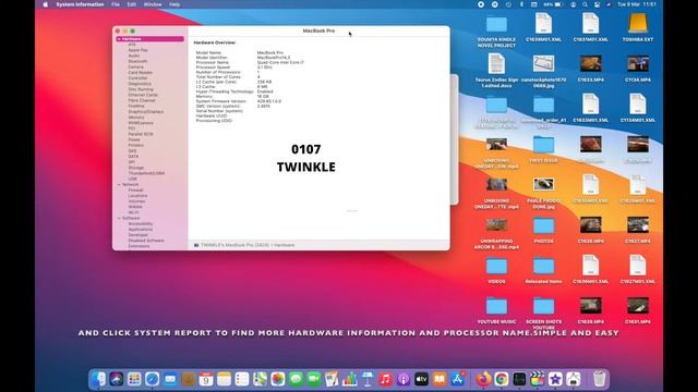 HOW TO FIND PROCESSOR NAME OR SPEED IN MACOS BIG SUR 11.2 смотреть онлайн