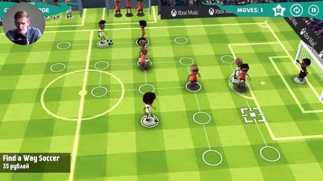 Find a Way Soccer - Футбольная Аркада В Стиле Hitman GO смотреть онлайн