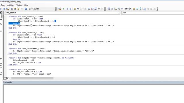 Microsoft Access - Modern Web Browser Control - Zoom In and Out of a Webpage смотреть онлайн