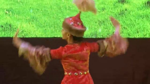 "Kerbez Gulder" - Рустамбекова Сымбат "Казахский танец" смотреть онлайн