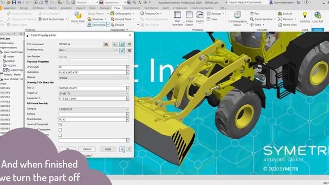 Autodesk Inventor Model Check with Cadit смотреть онлайн