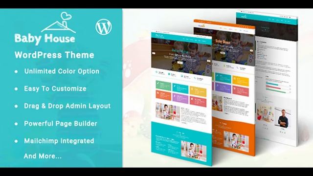 Baby House – Kids School WordPress Theme | Themeforest Website Templates and Themes смотреть онлайн
