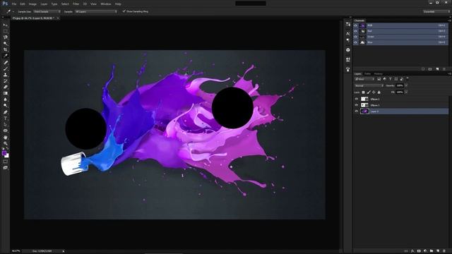 Уроки Photoshop #1 - Интерфейс смотреть онлайн