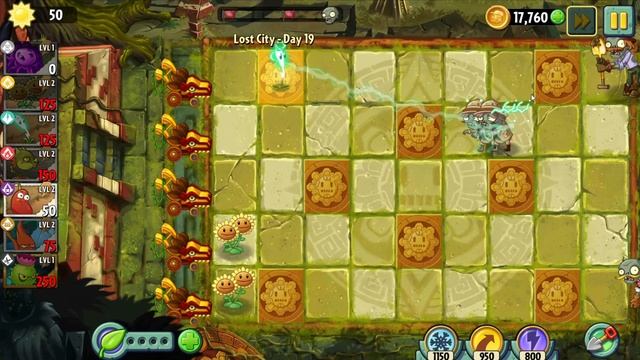 PLANTS VS ZOMBIES 2: #15 "Скала" и золотой медальон смотреть онлайн