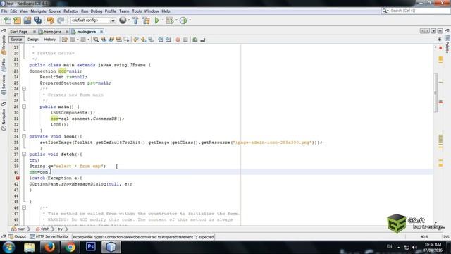 how to fetch or populate data from database to jframe or jtable [SOLVED]- java tutorial #14 смотреть онлайн