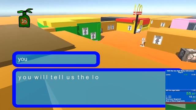 Kill the Ice Age Baby Adventure - Any% Speedrun in 1:43 смотреть онлайн