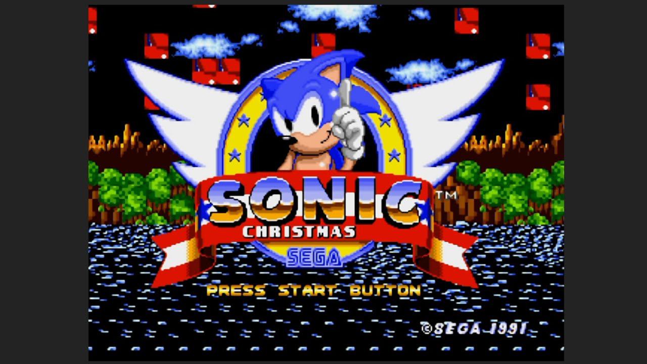 Sonic 1 Xmas 2020 hack walkthrough complete of Christmas Sonic the Hedgehog 1 Hack смотреть онлайн