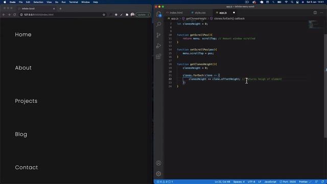 Vanilla JavaScript: Creating An Infinite Scroll Effect смотреть онлайн