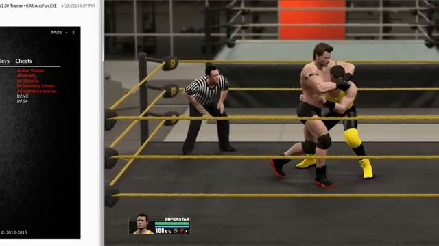 WWE 2K15 Trainer +6 смотреть онлайн