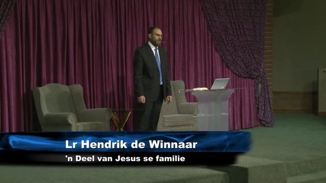 15 Sep 2018: 11h00 - Lr. Hendrik de Winnaar - 'n Deel van Jesus se Familie смотреть онлайн