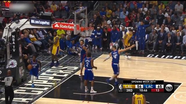 NBA 2019-2020, L.A.Lakers - L.A.Clippers, Л.А.Лейкерс - Л.А.Клипперс, 22.10.2019