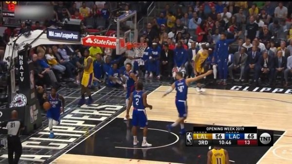 NBA 2019-2020, L.A.Lakers - L.A.Clippers, Л.А.Лейкерс - Л.А.Клипперс, 22.10.2019