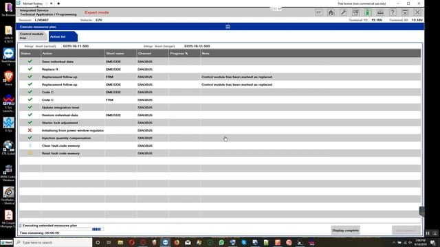 BMW E70 Program & Encode used Foot-well module 2019-09-14 14:18:48 смотреть онлайн