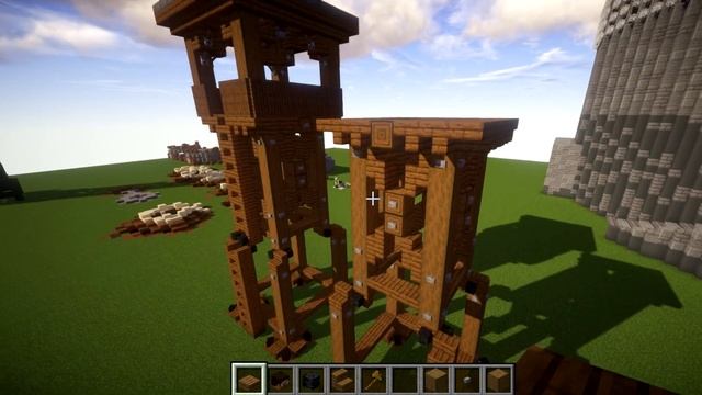 Minecraft: WW1/WW2 Watchtower (Version #1) | Fortification Tutorial смотреть онлайн