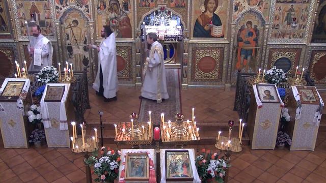 2022.05.07. 3rd Sunday after Pascha. Vigil. Неделя 3-я по Пасхе. Святых жен-мироносиц. Всенощная. смотреть онлайн