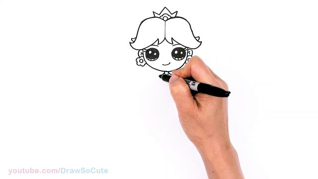How to Draw Princess Daisy | Super Mario смотреть онлайн