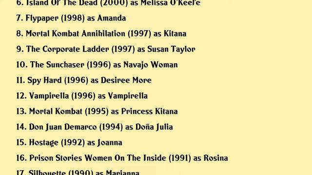 Talisa Soto Movies list Talisa Soto| Filmography of Talisa Soto смотреть онлайн