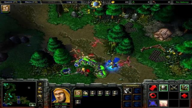 Warcraft 3 - Costum Campaign - Destiny of Lordaeron (Part 1) смотреть онлайн