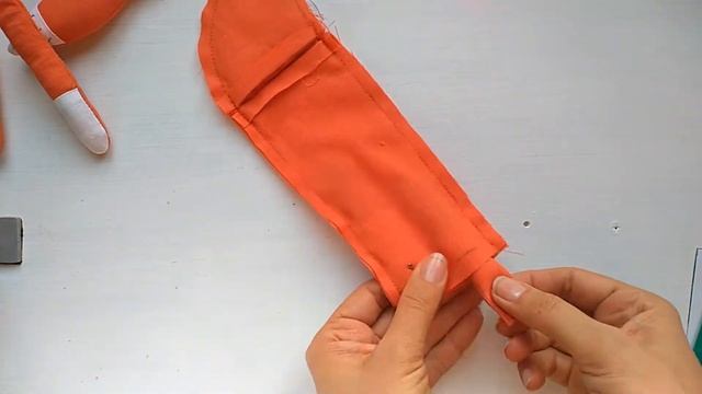 Лиса из ткани своими руками/ Textile Fox sewing смотреть онлайн