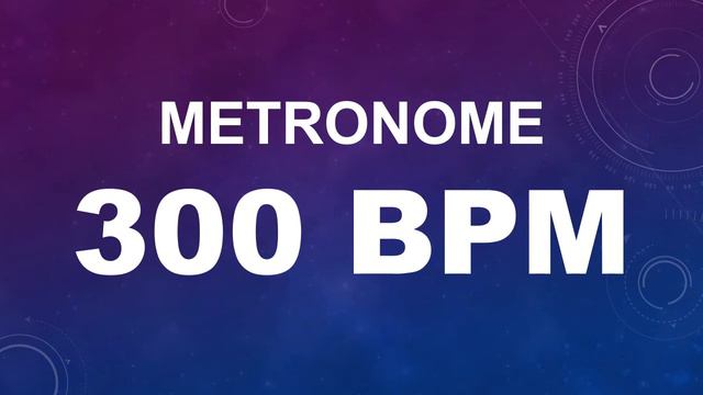 300 BPM Metronome смотреть онлайн