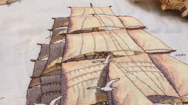 Морское путешествие / Дизайн Dimensions Clipper Ship Voyage / Почти готовая работа)) Подбор /