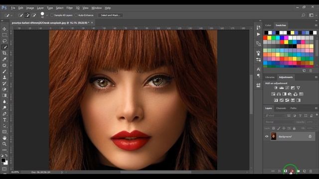 How to Change Eye Color in Photoshop Edit Online смотреть онлайн