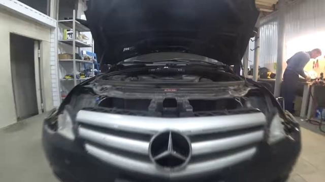 Mercedes R350 замена линз