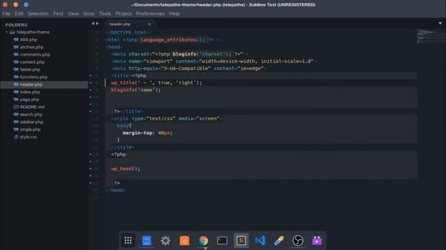 Curso Creación Tema WordPress - Ediciones Importantes En Header Y Footer [PT20]
