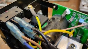 DEKO DKWM200A замена кулера на 12 в, установка реле запуска.