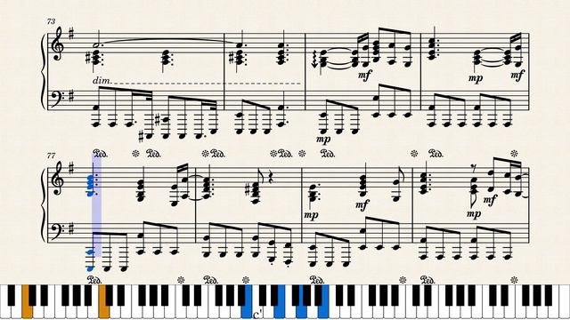 David Gilmour - On an Island (piano cover) + sheets смотреть онлайн