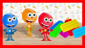 Разноцветный ПЛАСТИЛИН - Лепим пластилиновые Фиксики. Обучающее видео о лепке