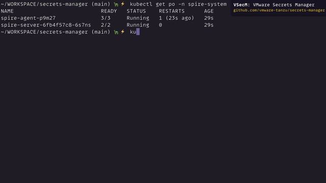 VMware Secrets Manager Quickstart смотреть онлайн