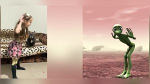 El Chombo - DAME TU COSITA Дама ту косита. Танцующий инопланетянин Зелёный человечек танцует dance!