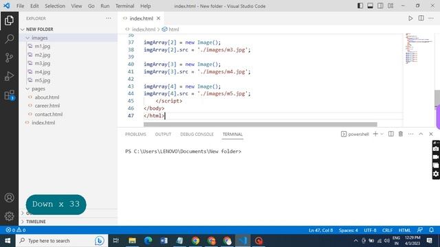 Image gallery in javascript| javascript tutorial смотреть онлайн