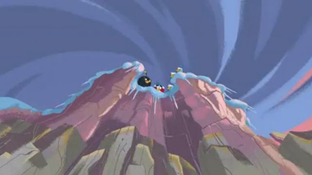 Angry Birds vs Mario Bros Zombie in snow mountain смотреть онлайн