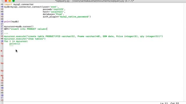 Database connectivity using mysql connector part-2 смотреть онлайн