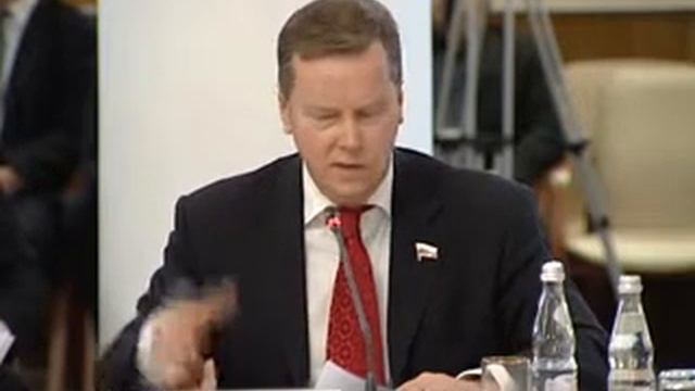 Олег Нилов выступил на заседании 