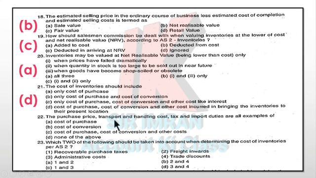 MCQ/F.Y.B.Com/Accounting Standard-2 /@IMRAN SIR Account ki class смотреть онлайн