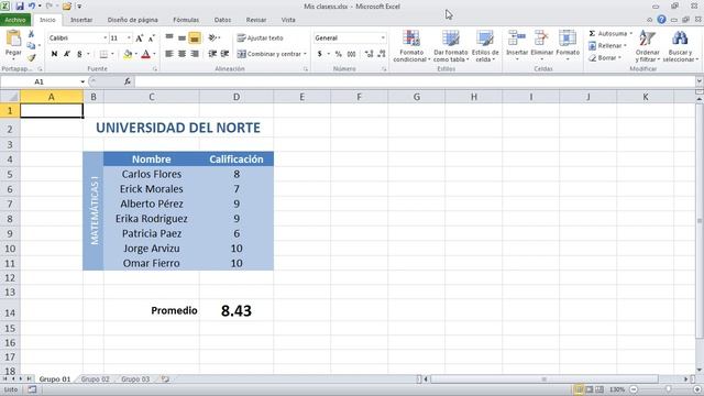 Videocurso Excel 2010 Básico Intermedio Capítulo 1 - Libros, Hojas y Celdas 11 смотреть онлайн