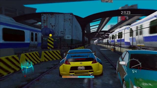 Need For Speed Undercover 2009 Nissan 370Z Escape 21 Seconds Cop Chase PC смотреть онлайн